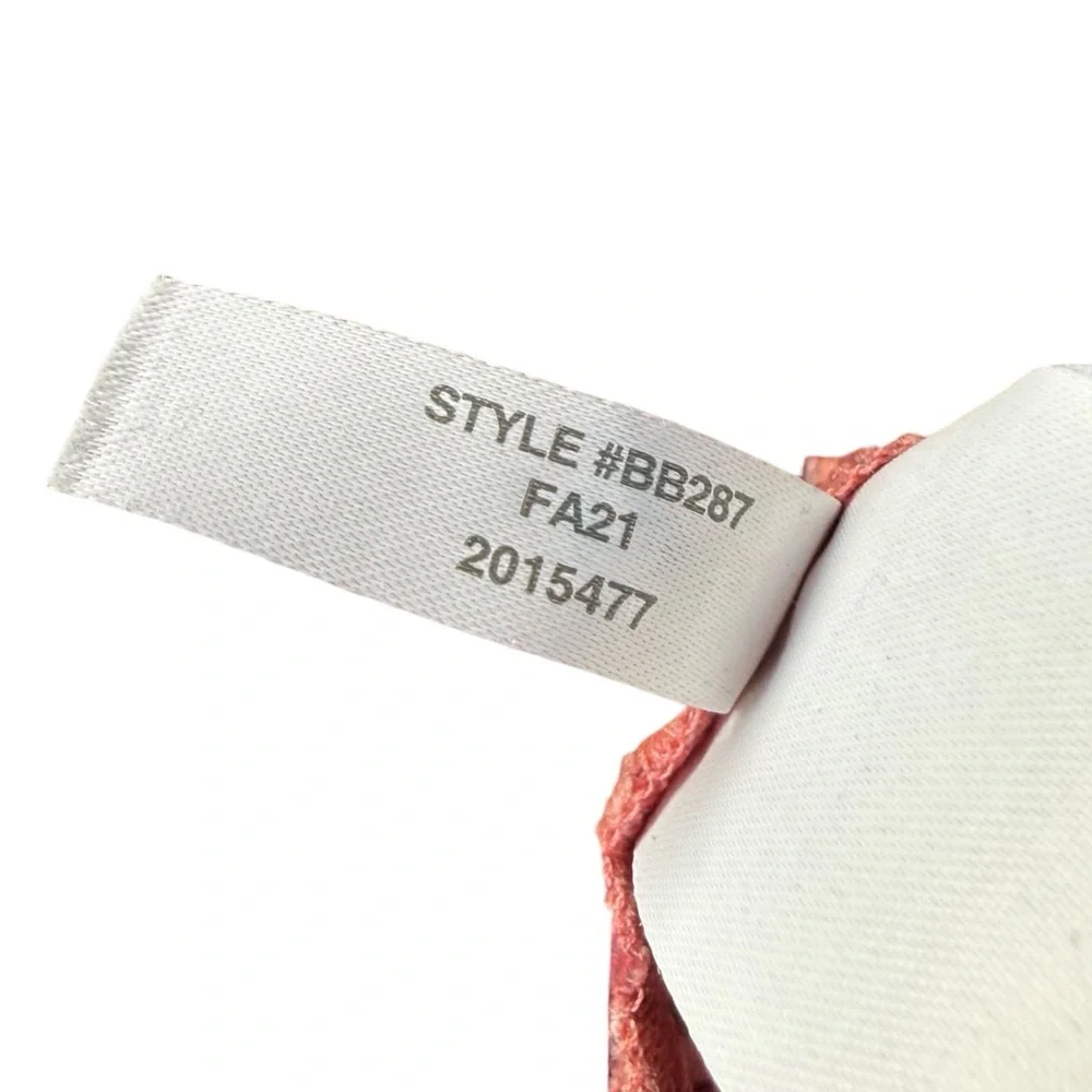 J. Crew Puff Sleeve Top Blouse Oversized Paisley Print Pink Women Size XL Ruffle - Picture 13 of 13